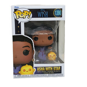 Funko Pop! Disney Wish Asha with Star #1390 Vinyl Figure New In Box